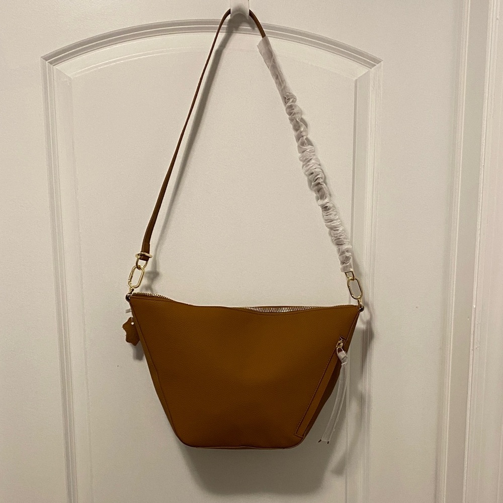 Shoulder/crossbody Bag - Tan